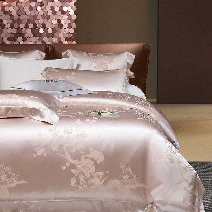 Aurelia Mulberry Silk & Bamboo Duvet Cover Set