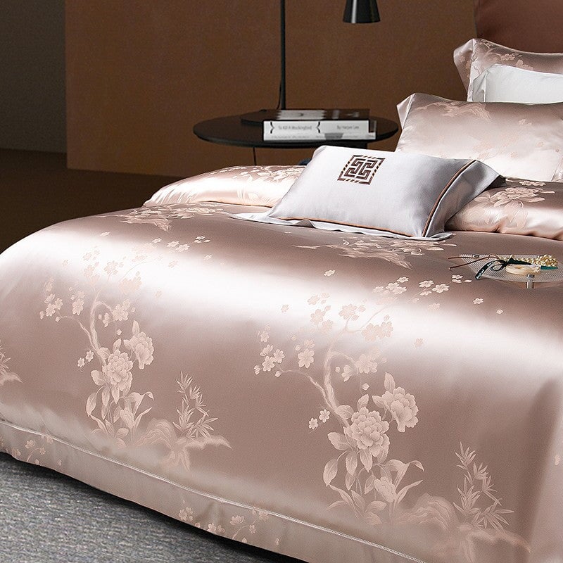 Aurelia Mulberry Silk & Bamboo Duvet Cover Set