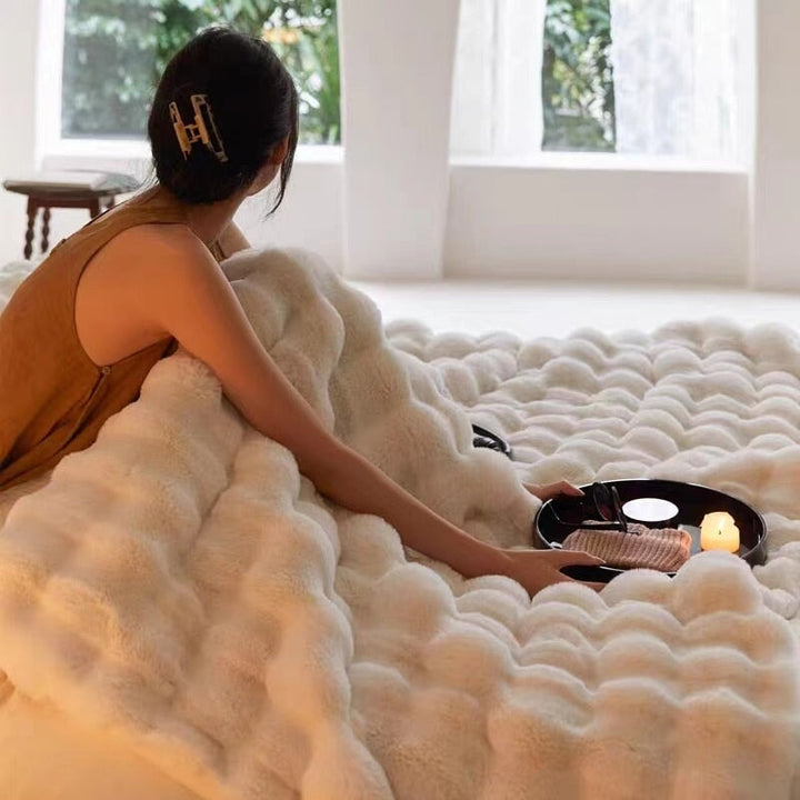 Bubble Cuddle Blanket