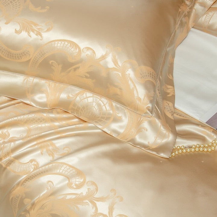 Elvira Mulberry Silk & Bamboo Duvet Cover Set