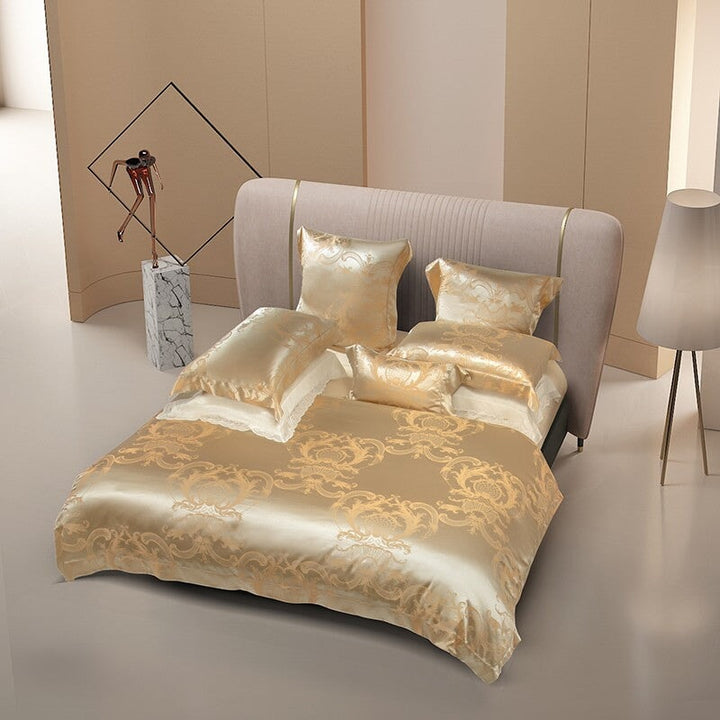 Elvira Mulberry Silk & Bamboo Duvet Cover Set