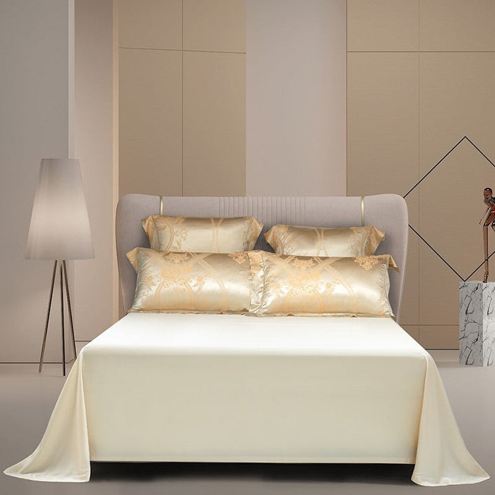 Elvira Mulberry Silk & Bamboo Duvet Cover Set