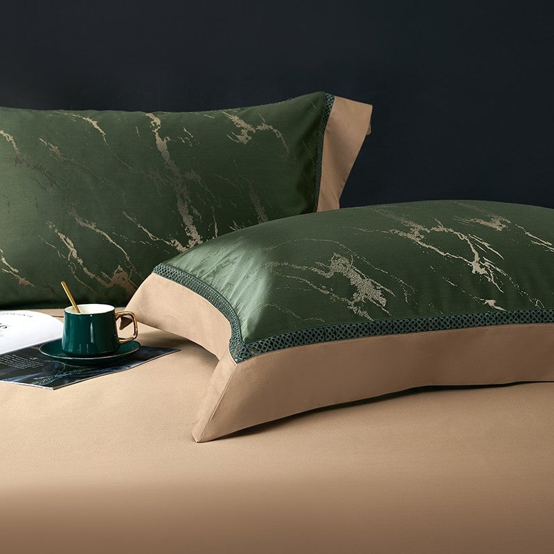 Emerald Opulence Duvet Cover Set