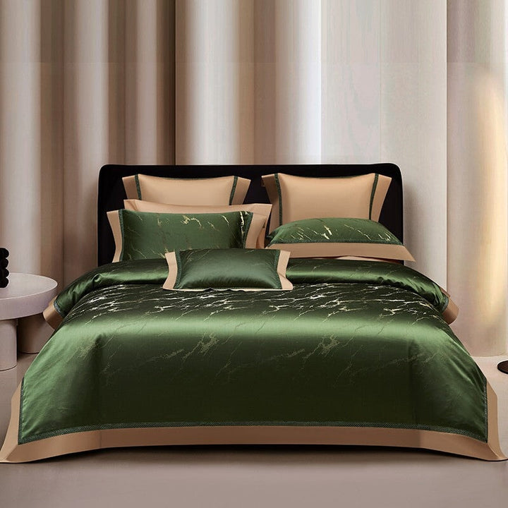 Emerald Opulence Duvet Cover Set