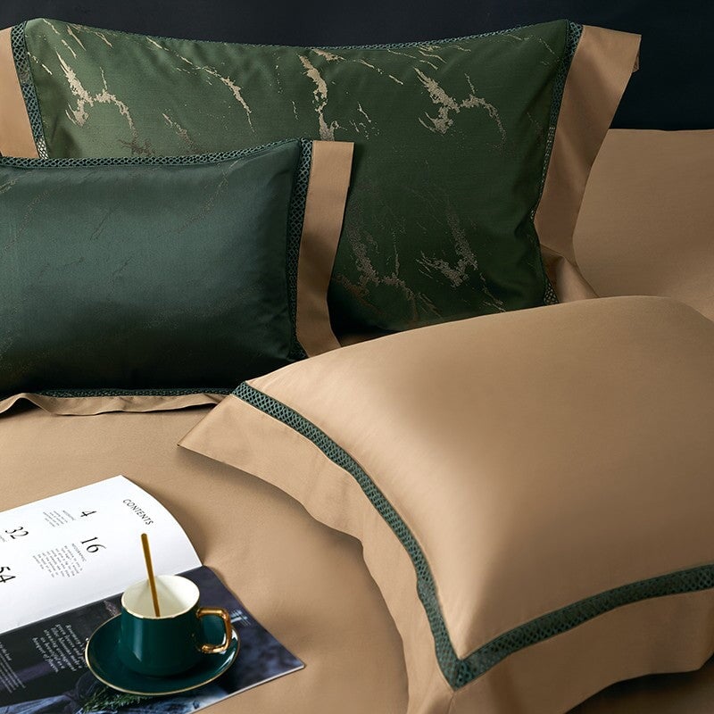 Emerald Opulence Duvet Cover Set