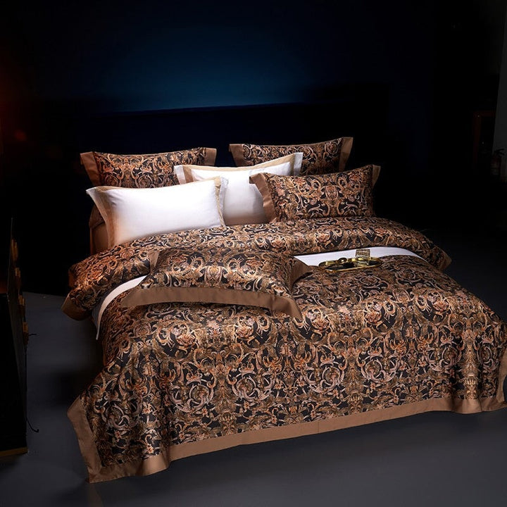 Espresso Luxury Duvet Cover Set (1000 TC)