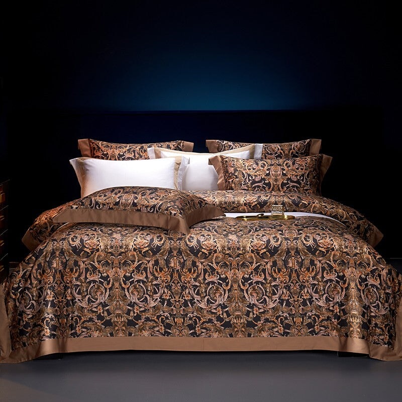 Espresso Luxury Duvet Cover Set (1000 TC)