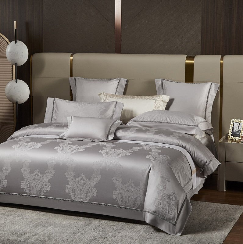 Grey Mist 1000 TC Luxury Duvet Cover Set