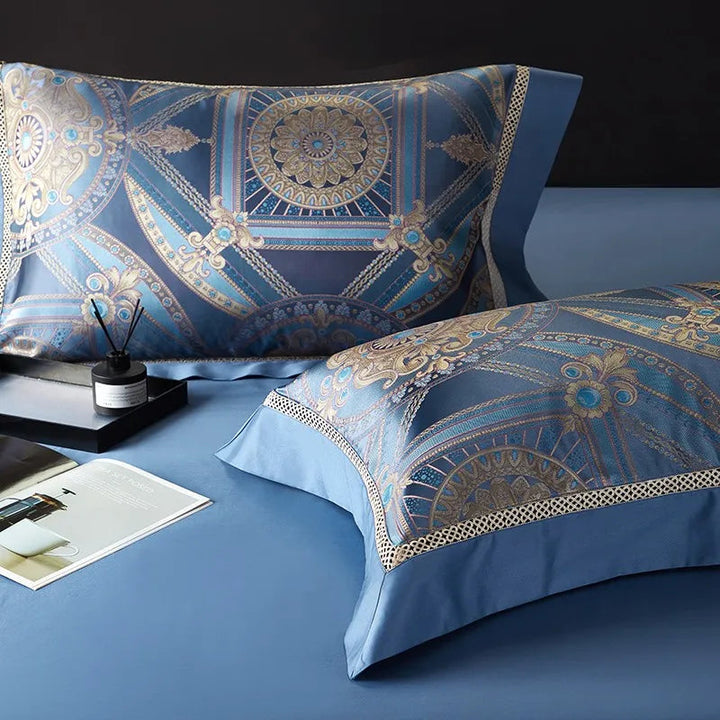 Imperial Sapphire Luxury Duvet Cover Set