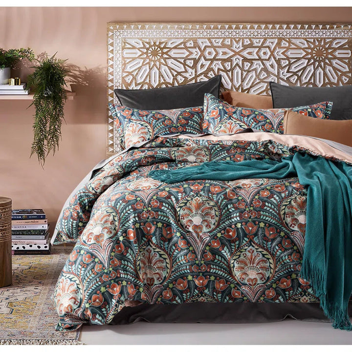 Kaleidoscope Duvet Cover Set (Egyptian Cotton, 500 TC)