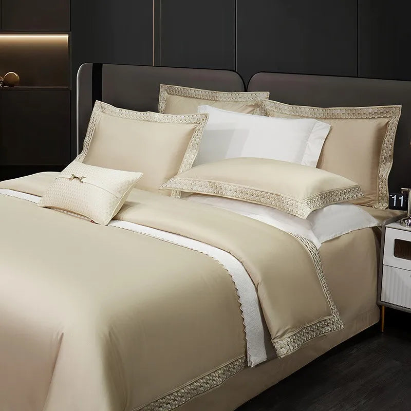 Mystique Luxury 4-Piece Duvet Cover Set