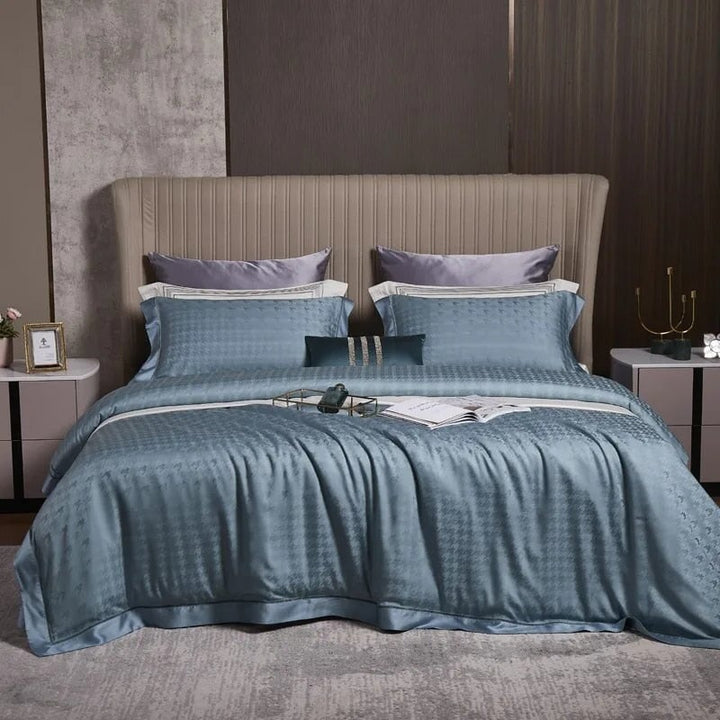 Odyssey Bamboo Lyocell Blue Duvet Cover Set