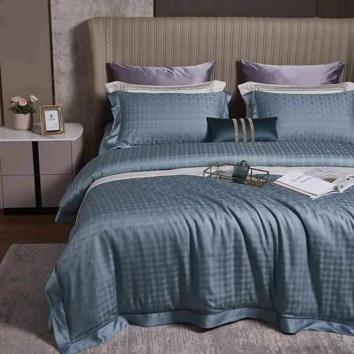 Odyssey Bamboo Lyocell Blue Duvet Cover Set