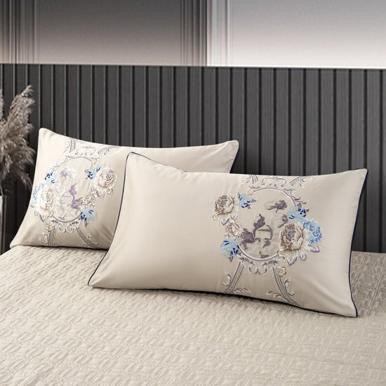 Oriental Jacquard Luxury Bedding Set (600 TC)