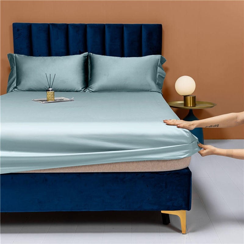 Premium Egyptian Cotton Sheets + Pillowcases 4-Piece Set