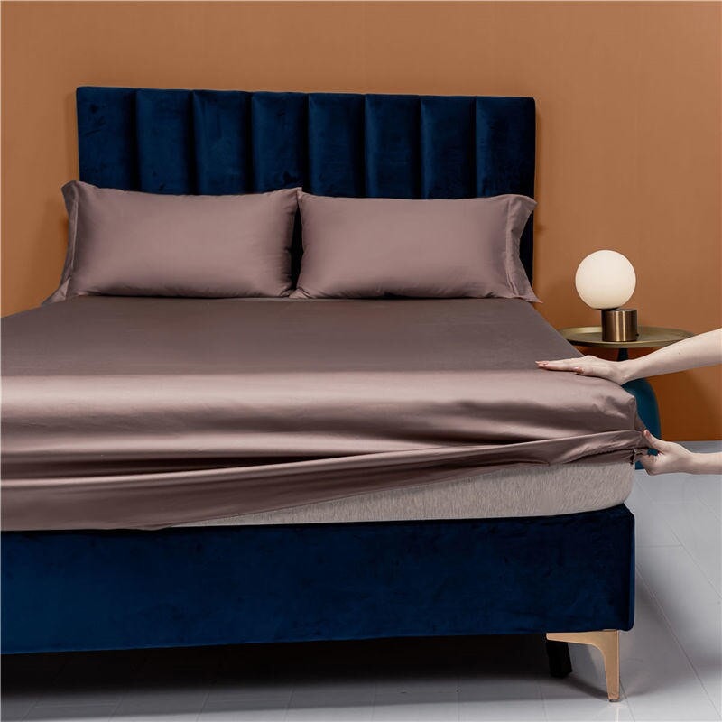 Premium Egyptian Cotton Sheets + Pillowcases 4-Piece Set