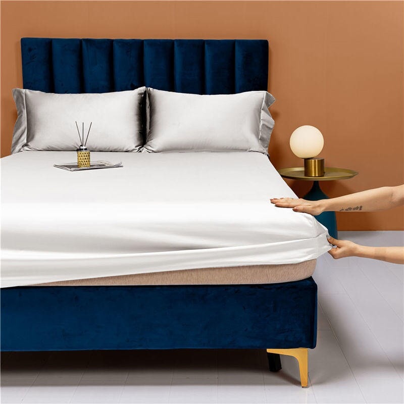 Premium Egyptian Cotton Sheets + Pillowcases 4-Piece Set