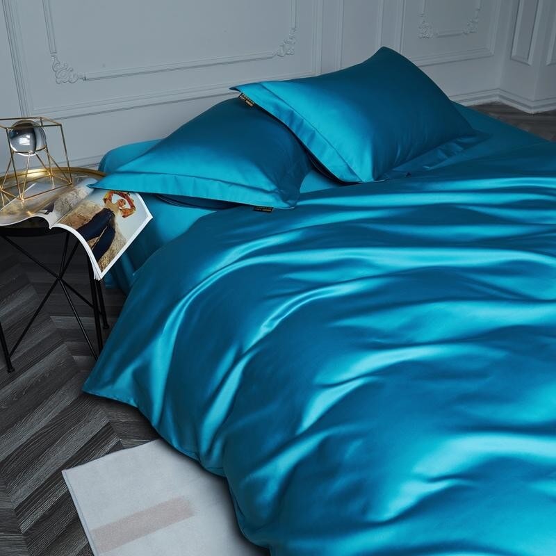 Prestige Blue 1000 TC Duvet Cover Set