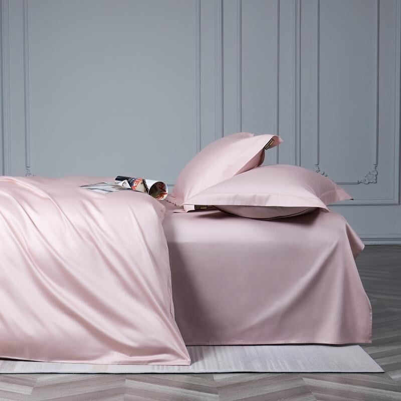 Prestige Blush Pink 1000 TC Duvet Cover Set