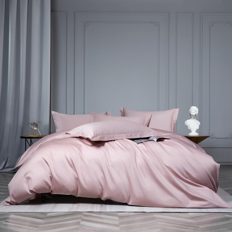 Prestige Blush Pink 1000 TC Duvet Cover Set