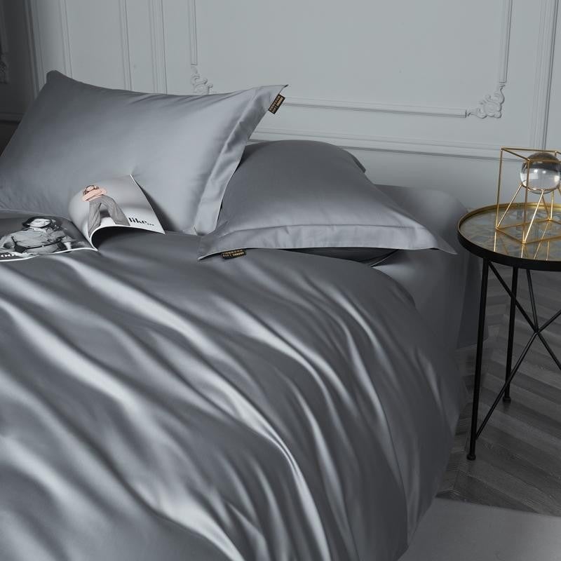 Prestige Grey 1000 TC Duvet Cover Set