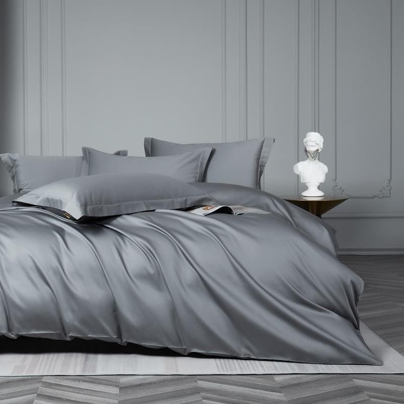 Prestige Grey 1000 TC Duvet Cover Set