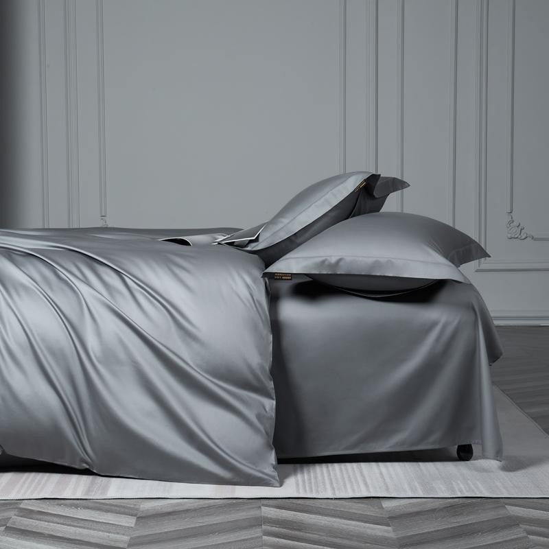 Prestige Grey 1000 TC Duvet Cover Set