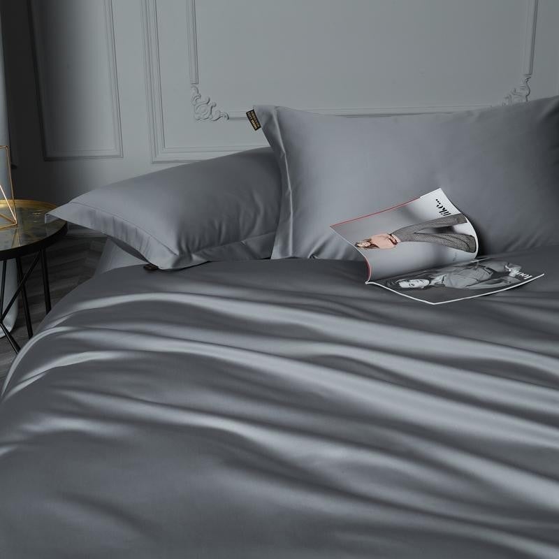 Prestige Grey 1000 TC Duvet Cover Set