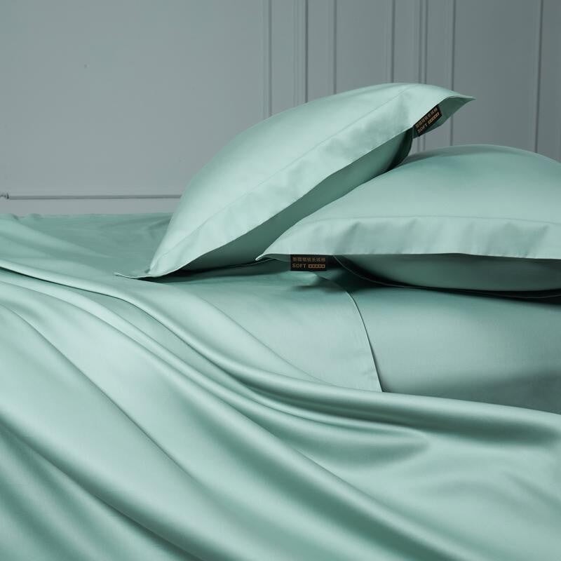 Prestige Light Green 1000 TC Duvet Cover Set