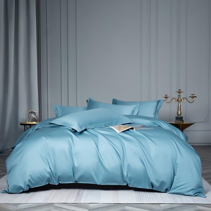 Prestige Sky Blue 1000 TC Duvet Cover Set