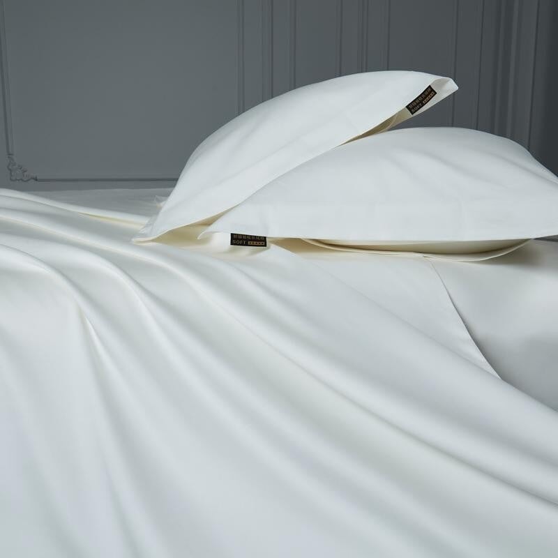 Prestige White 1000 TC Duvet Cover Set