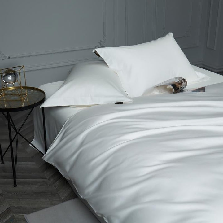 Prestige White 1000 TC Duvet Cover Set