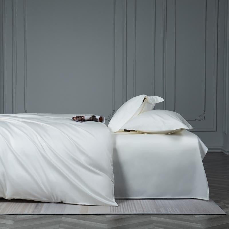 Prestige White 1000 TC Duvet Cover Set