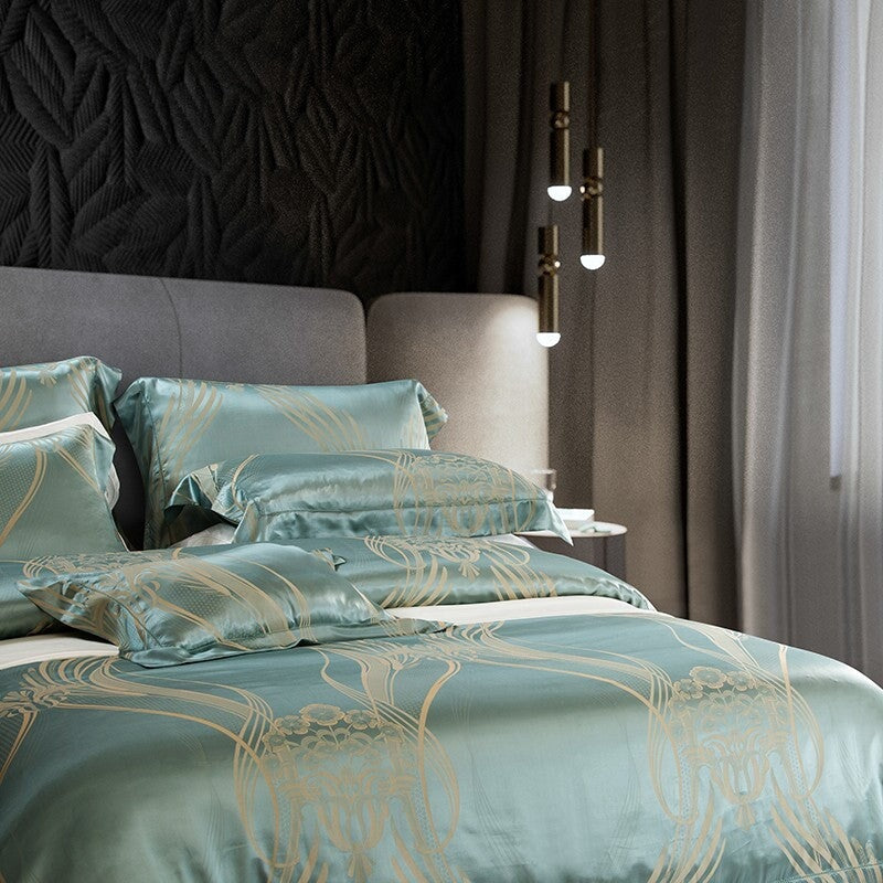 Selene Mulberry Silk & Bamboo Duvet Cover Set