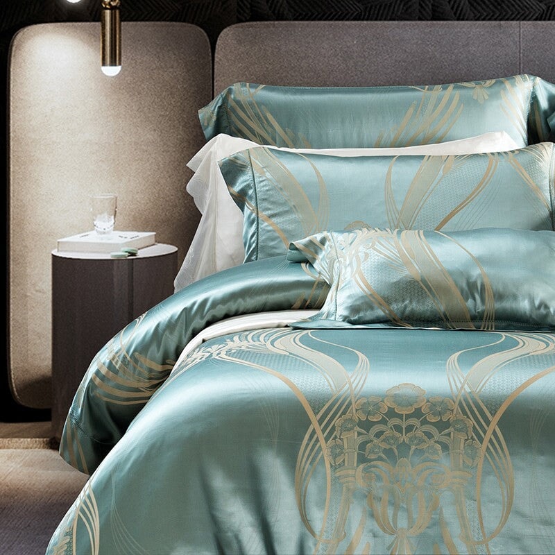 Selene Mulberry Silk & Bamboo Duvet Cover Set