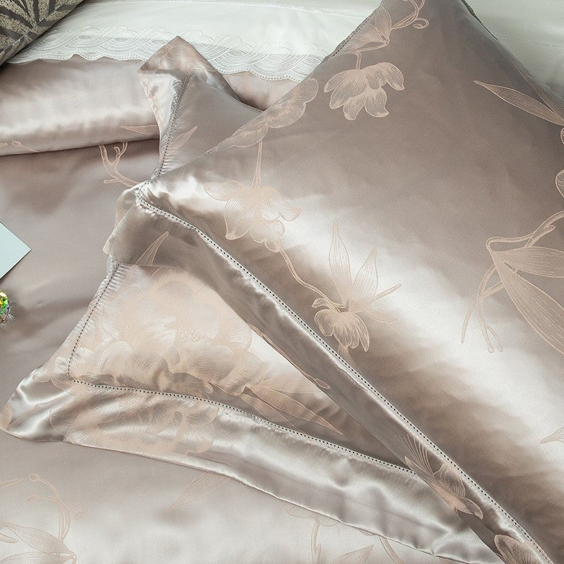 Sienna Mulberry Silk & Bamboo Duvet Cover Set