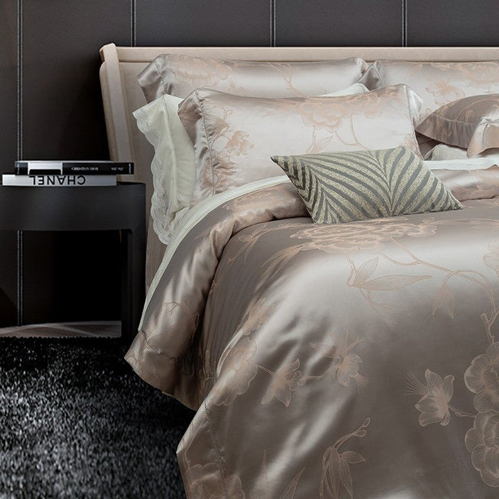 Sienna Mulberry Silk & Bamboo Duvet Cover Set