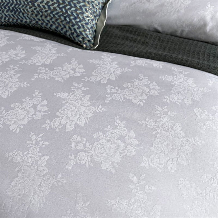 White Blossom 800TC Duvet Cover Set