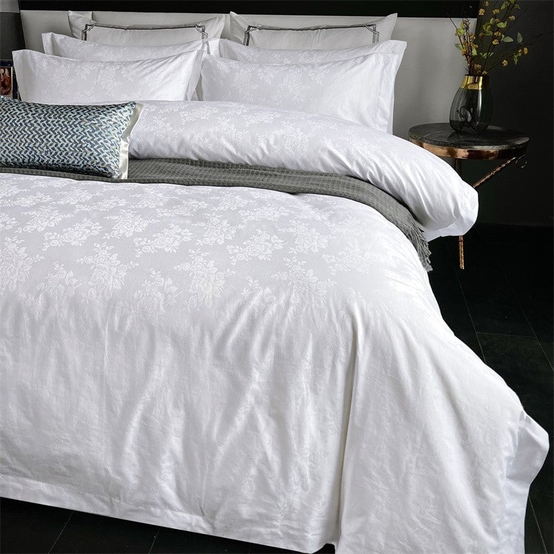 White Blossom 800TC Pillowcases (Set of 2)