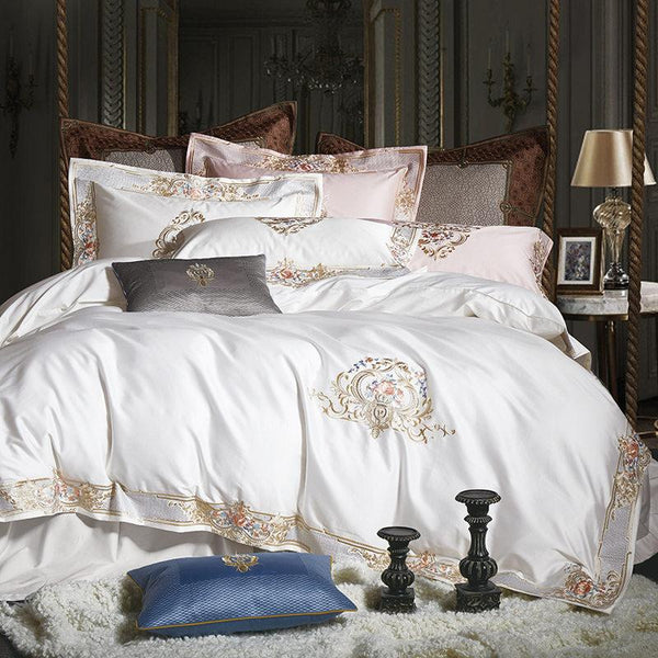 Royal Ira Egyptian Cotton Duvet Cover Set – Level Decor